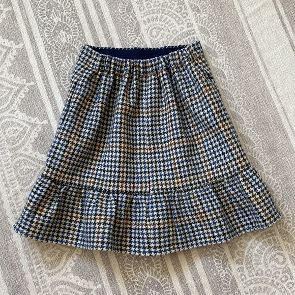 J.Crew Ruffle Mini Skirt in Houndstooth - Picture 13 of 15